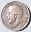 George  V , 1920 , one Penny  , Dia 3.08 ,  Th 0.15 cm
