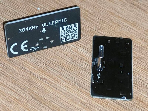 "Vleermic" Vleermuis microfoon