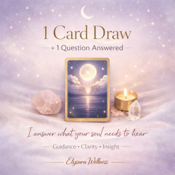 🌙 1 Card Draw + 1 Question Answered