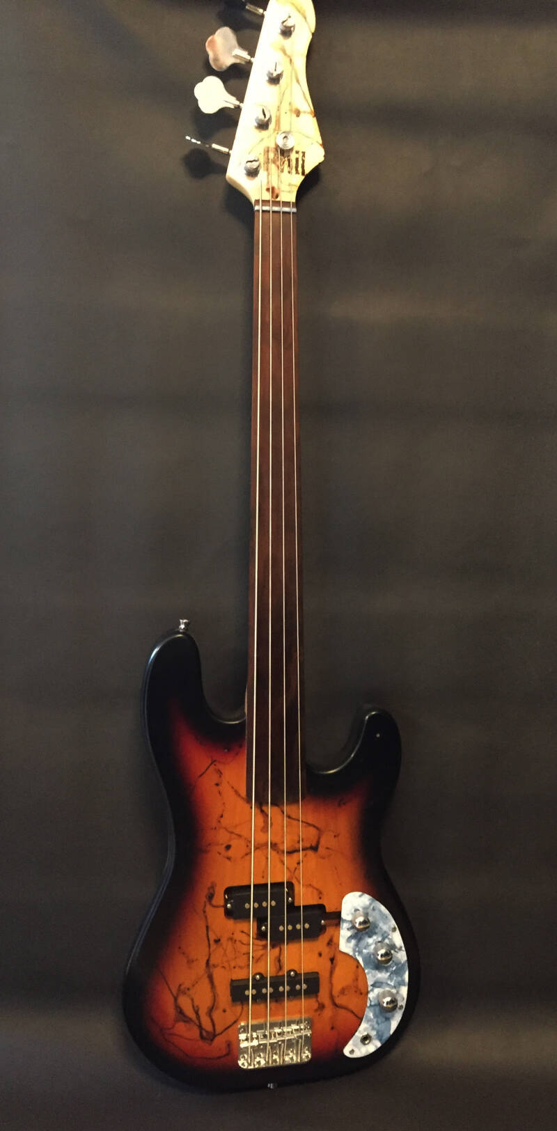 J+P bass guitar