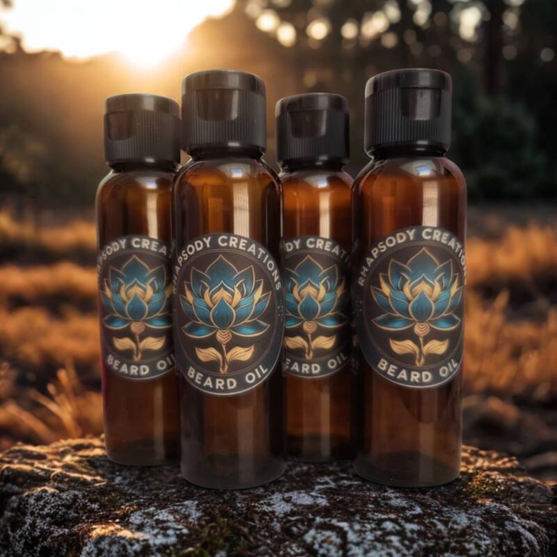 Set of four 2oz Beard Oils