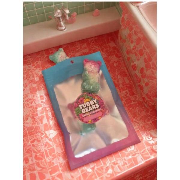 Tubby Bears 4 Pack of Shower Steamers 8oz total weight (CLICK ON SEE DETAILS FOR SCENTS AND COLORS)