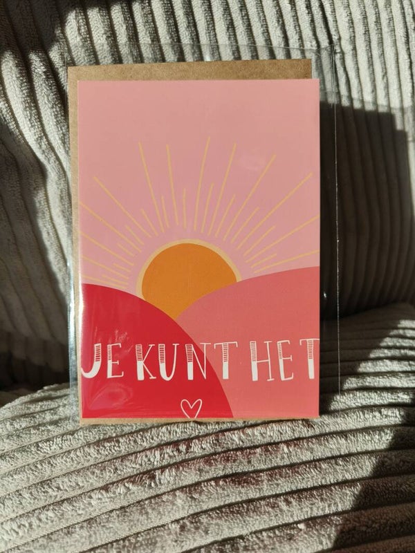 Kaart 'je kunt het'