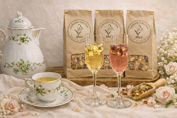 Champagne Tropical "Met eigen gedroogde mango"