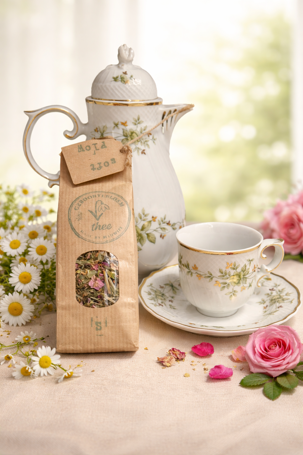 Bortsvoeding thee- Flow soft   "Basisondersteuning voor een goede melkstroom"