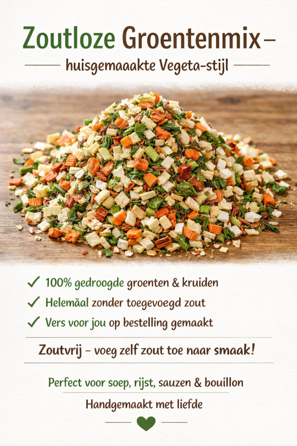 Hongaarse Nagymama Groentenmix – Zoutloos