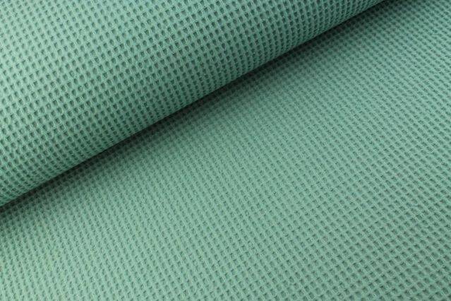 wafeldoek donker oudgroen