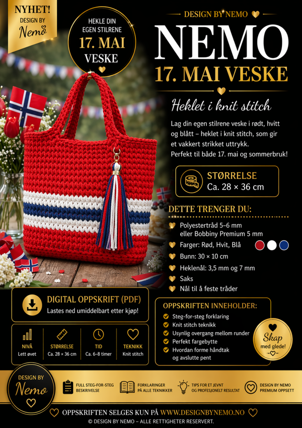 Oppskrift Pdf Nemo 17mai vesken