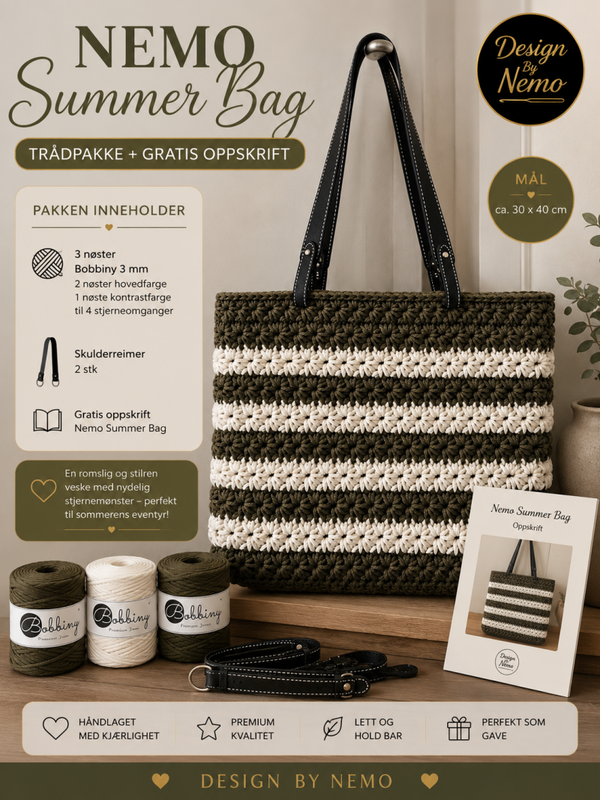 Nemo Summer Bag Trådpakke+Gratis Oppskrift