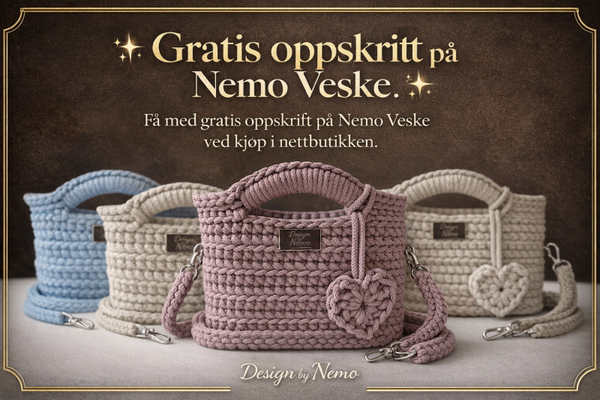 Gratis oppskrift på Nemo veske