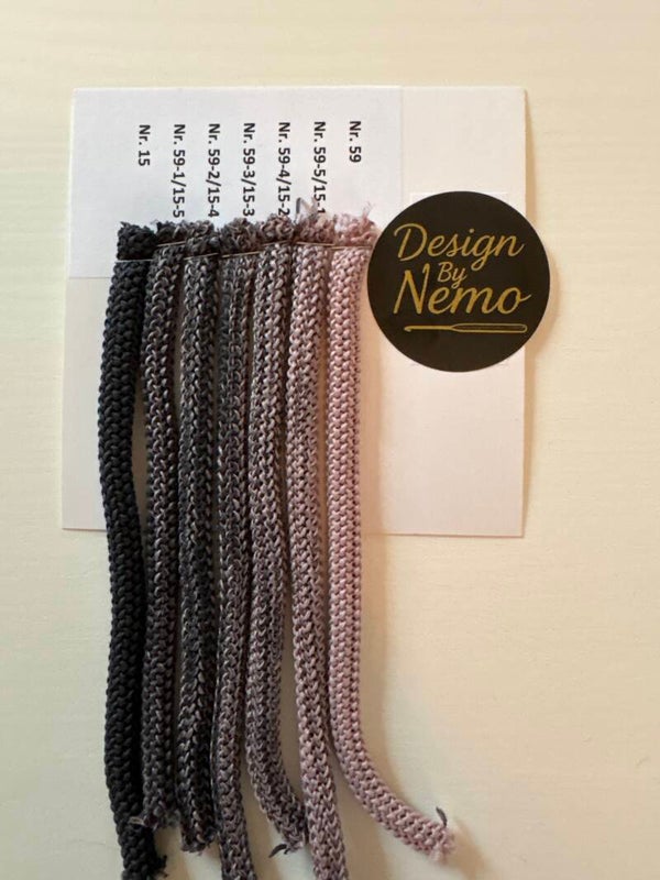 Ombré sett 59-15 Rosa/grå toner 350gram