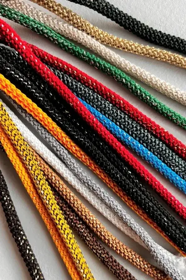 Glitter Polyester tråd 5mm