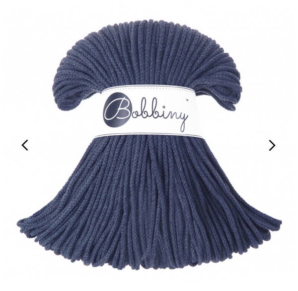 Bobbiny 3mm Jeansblå