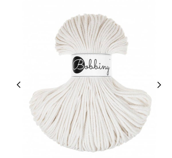 Bobbiny 3mm Off White