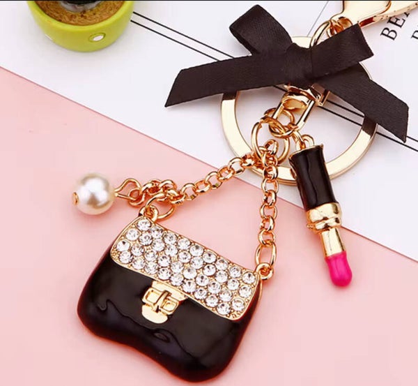 Veske sort leppestift