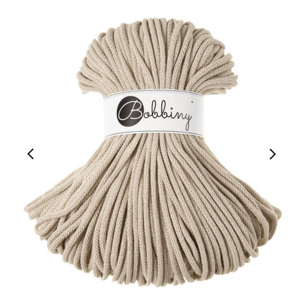 Bobbiny Premium Beige 5mm