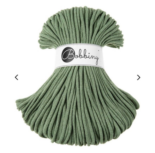 Bobbiny Premium Eucalyptus Green 5mm