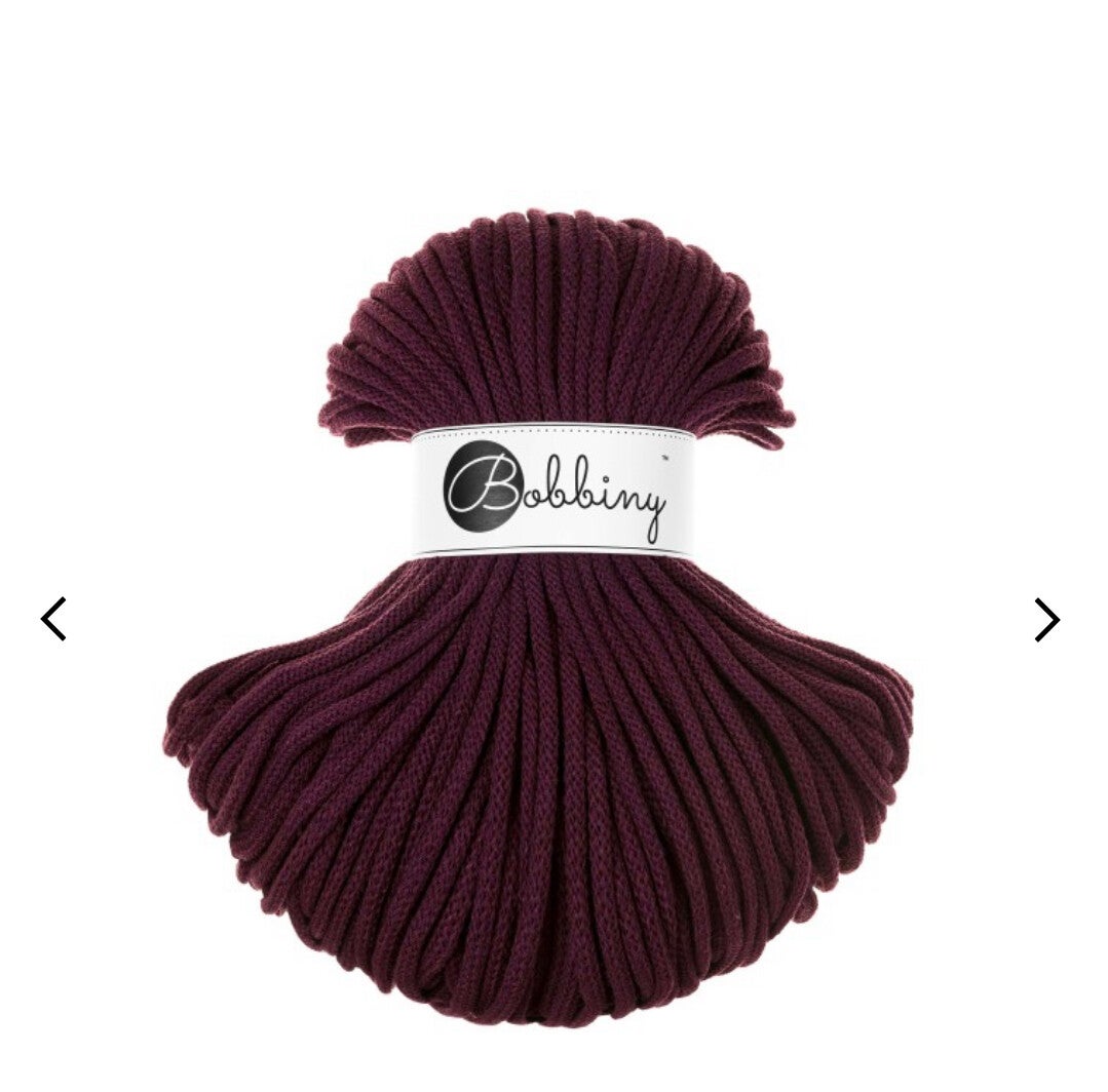 Bobbiny Premium Burgunder 5mm