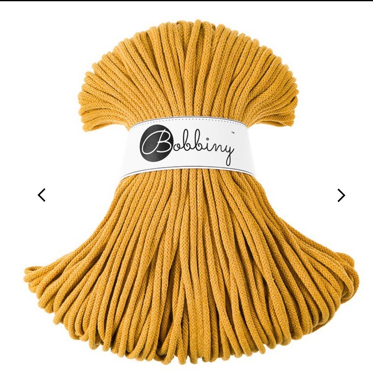 Bobbiny Premium Mustard 5mm