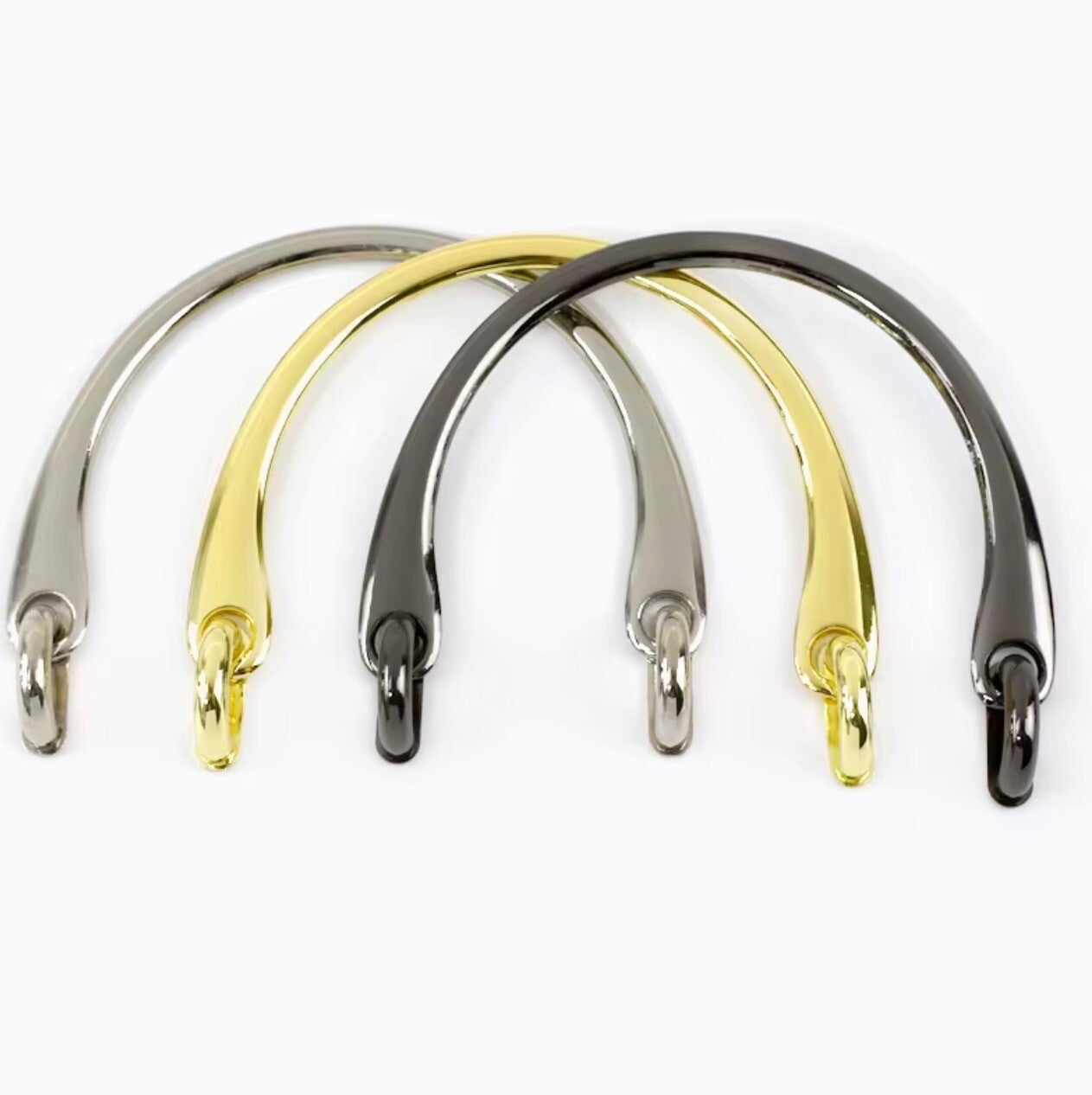 Buet Metall Håndtak 2stk