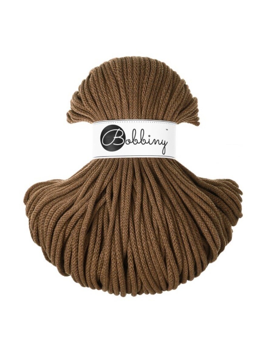 Bobbiny Premium Nut Brown 5mm