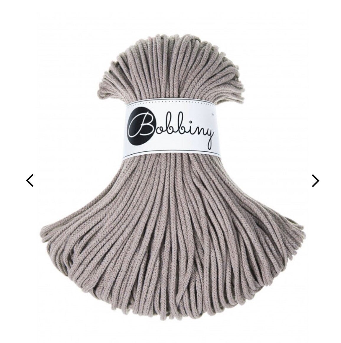 Bobbiny 3mm Pearl 100meter