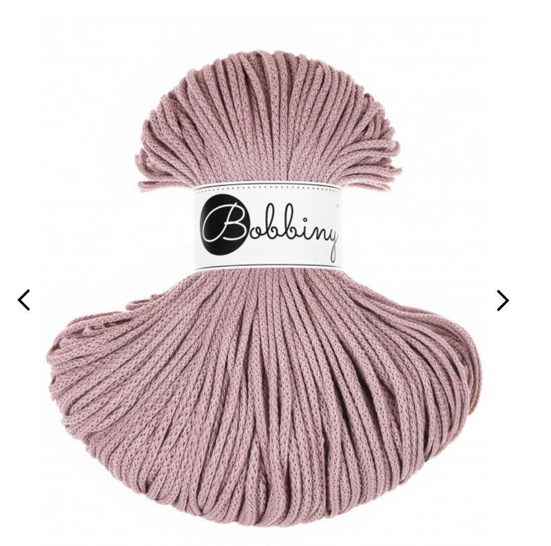 Bobbiny 3mm Mauve 100meter
