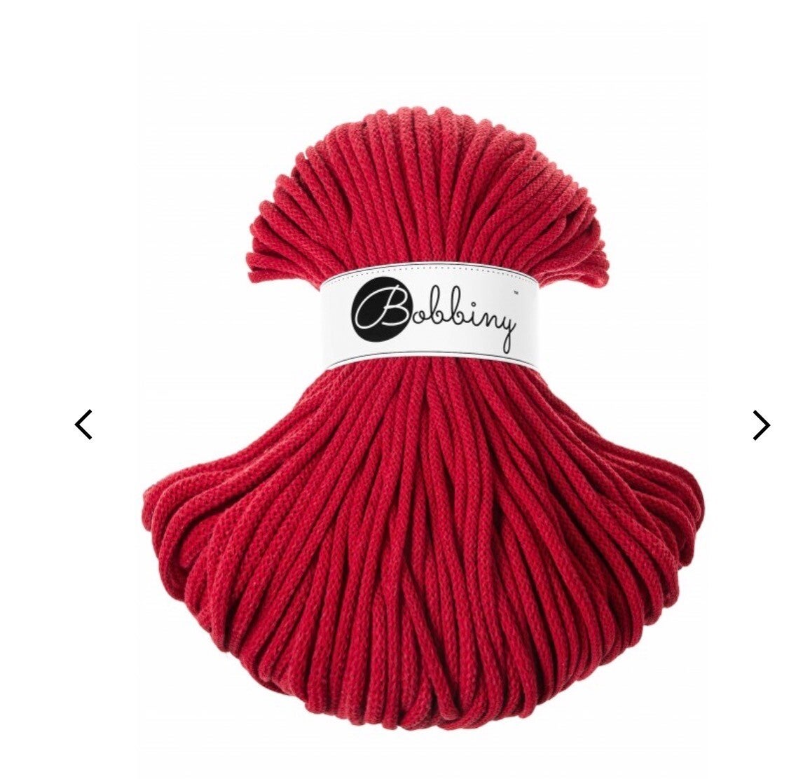 Bobbiny Premium Classic Red 5mm