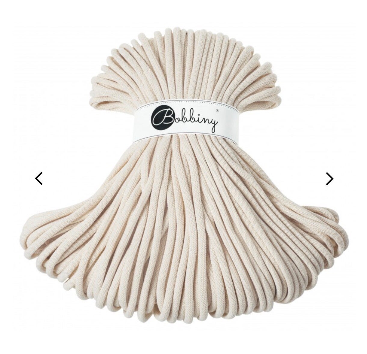 Bobbiny Jumbo Natural 9mm