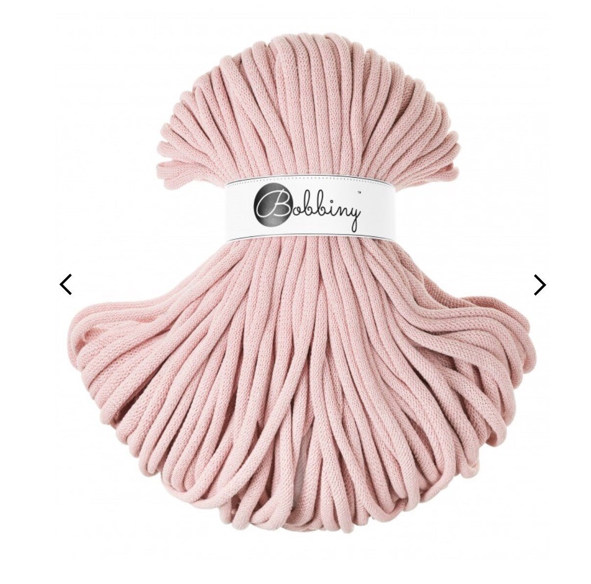 Bobbiny Jumbo Pastell Pink 9mm