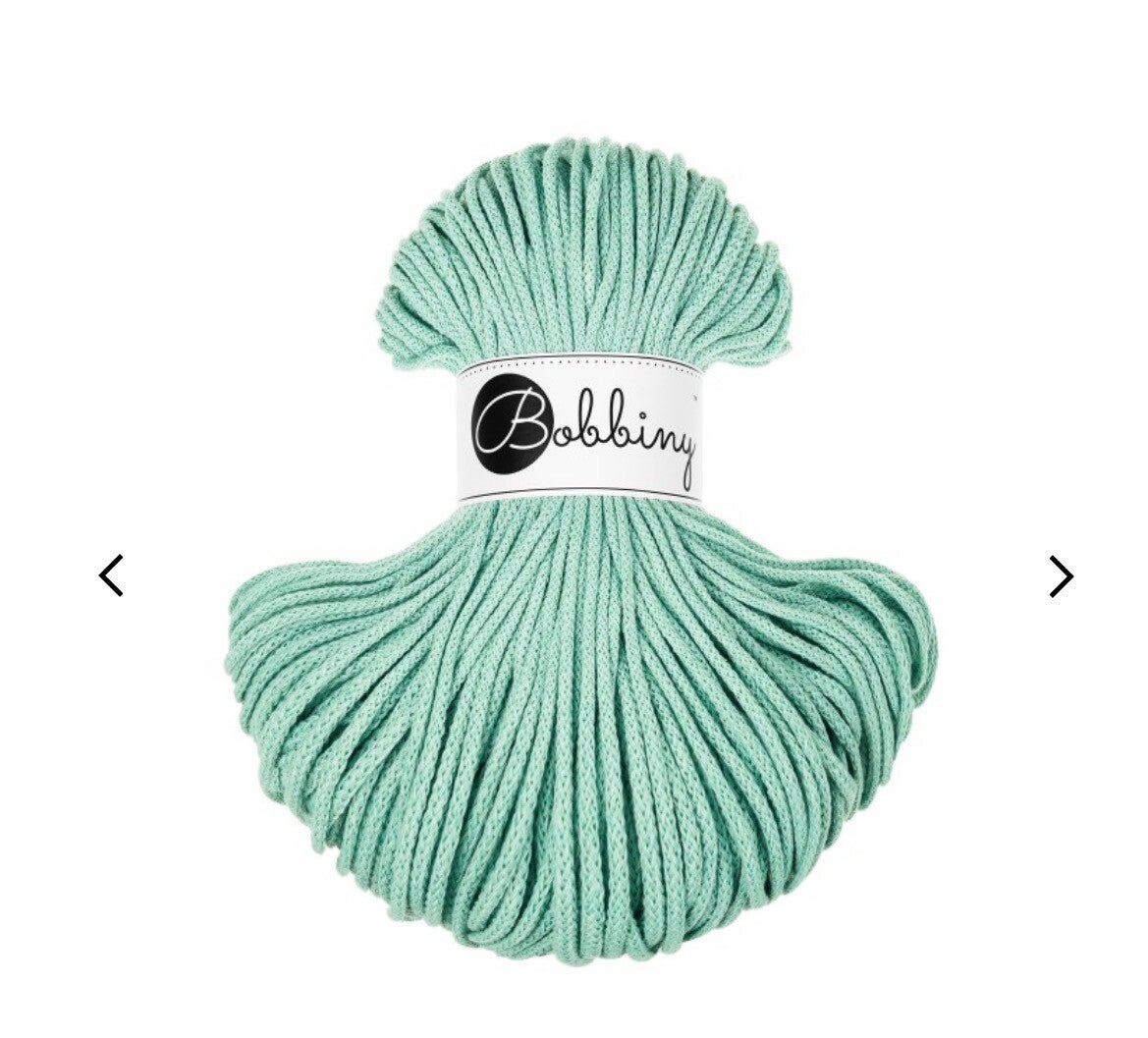 Bobbiny 3mm Jelly Mint 100meter