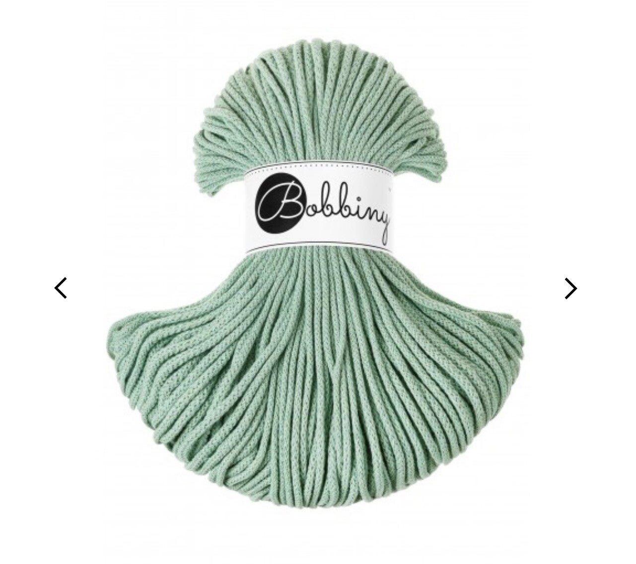 Bobbiny 3mm Aloe 100meter