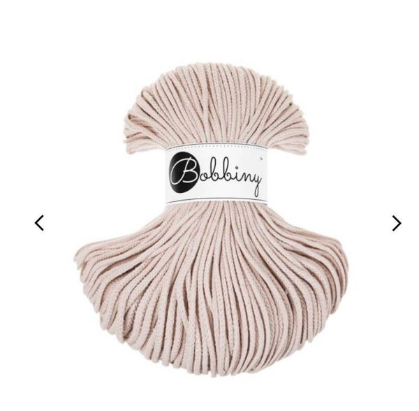 Bobbiny 3mm Nude 100meter