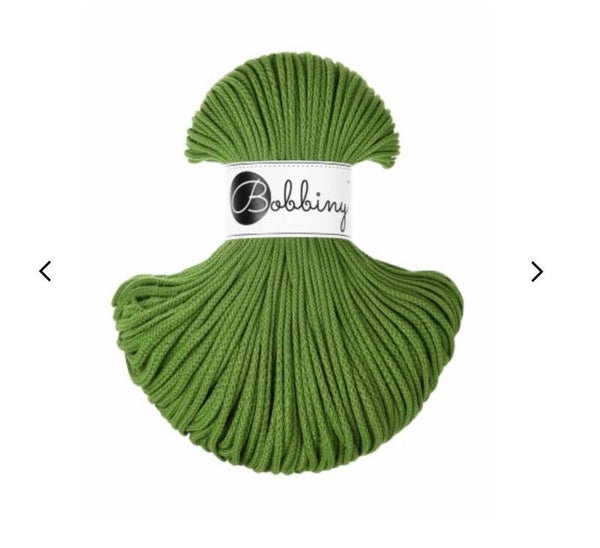 Bobbiny 3mm Moss Green 100meter