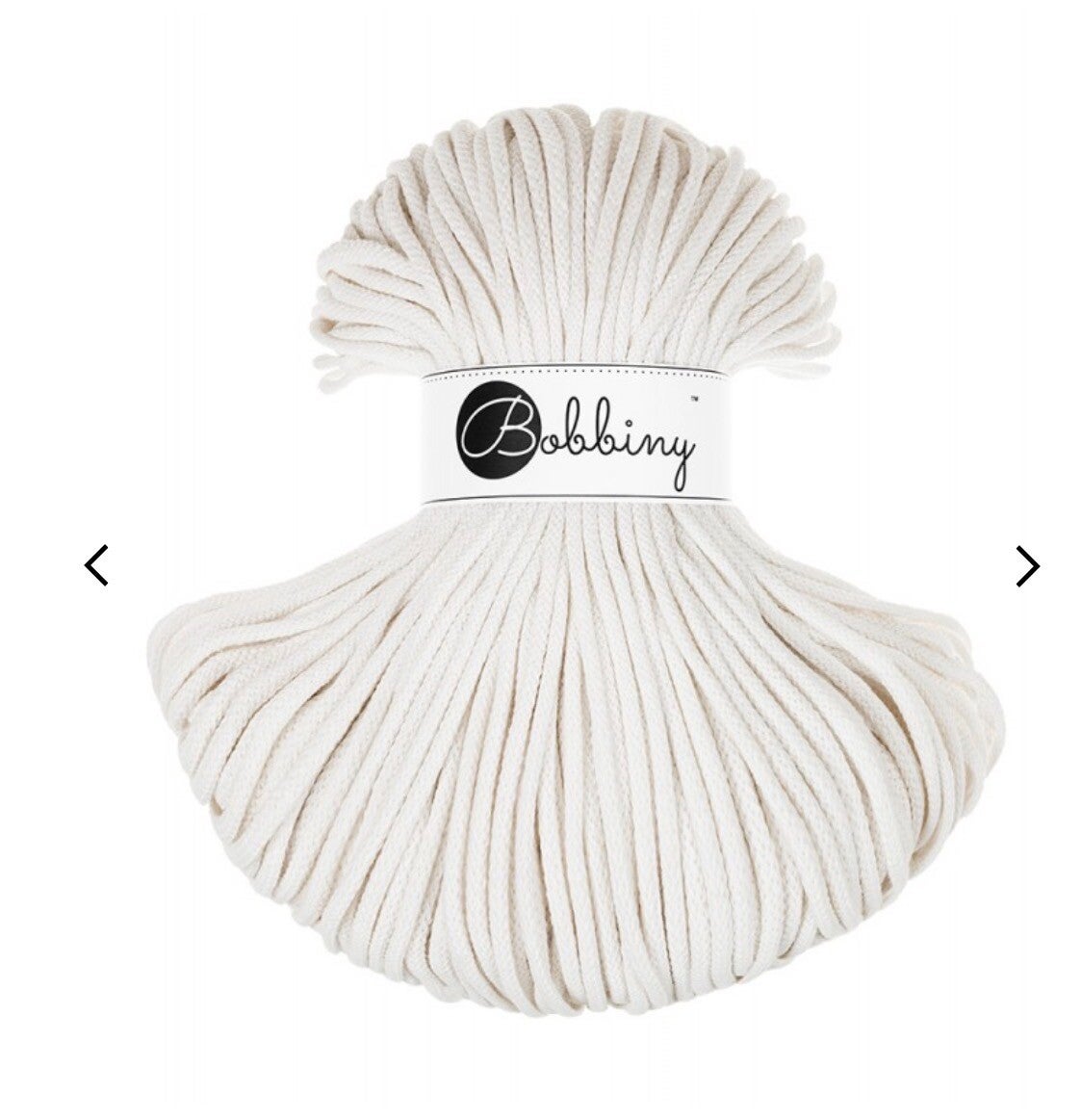 Bobbiny Premium Off White 5mm