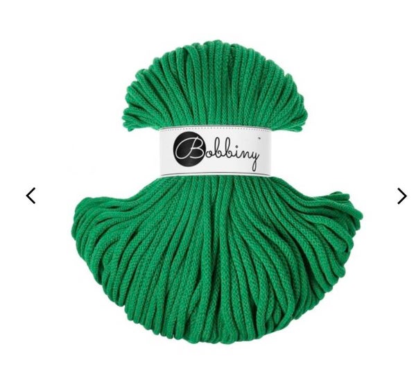 Bobbiny Premium Jade Green 5mm