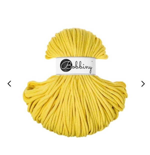Bobbiny Premium Canary Yellow 5mm