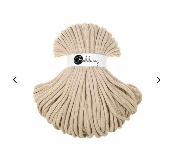 Bobbiny Jumbo Warm Beige 9mm