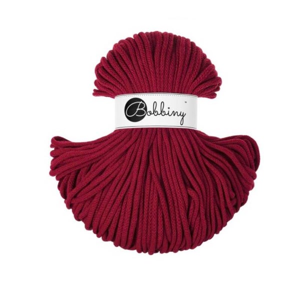 Bobbiny Premium Red Velvet 5mm