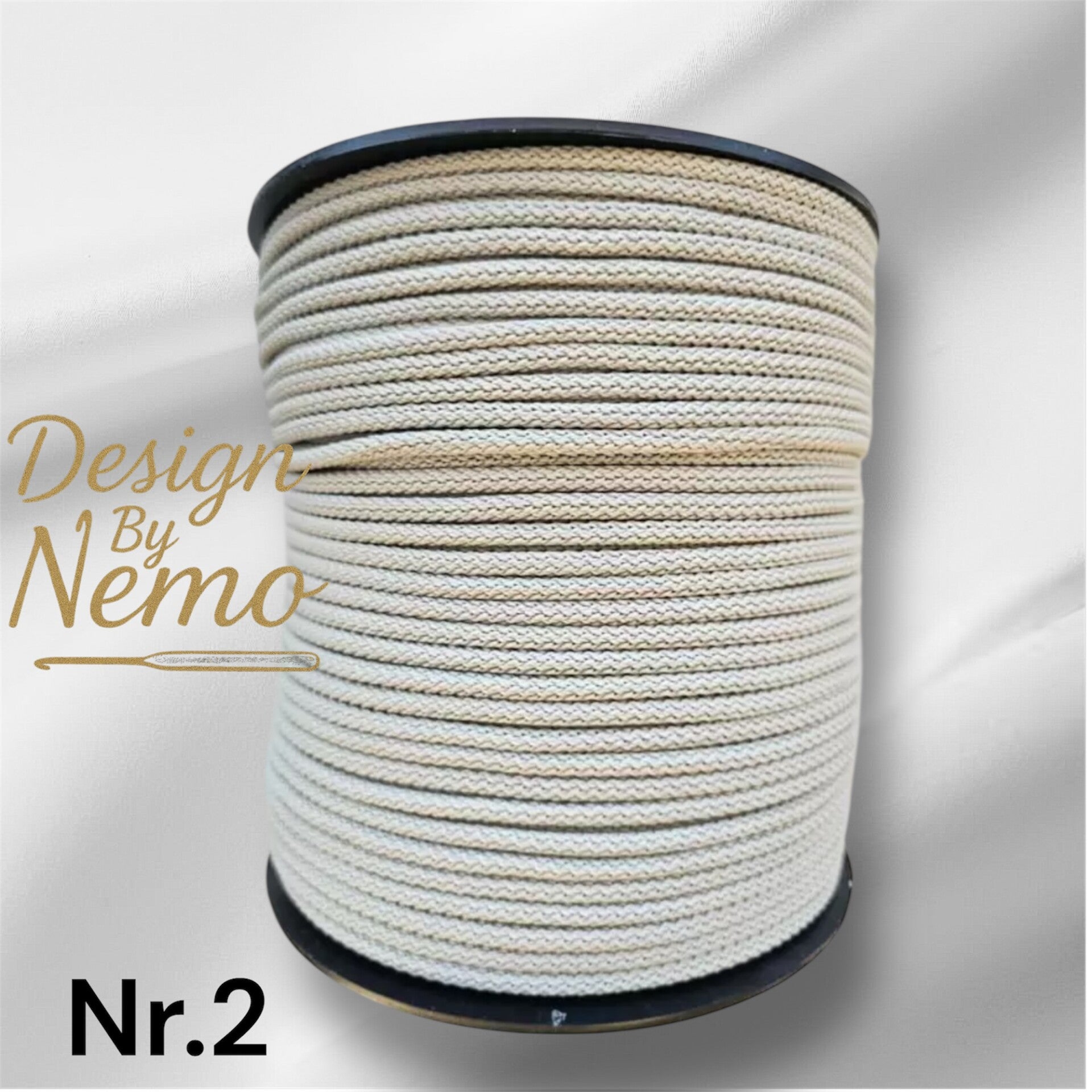 Farge.2 Lys Grågrønn 5-6mm tråd