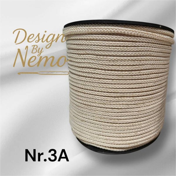 Nr.3A Natur Gull 5mm