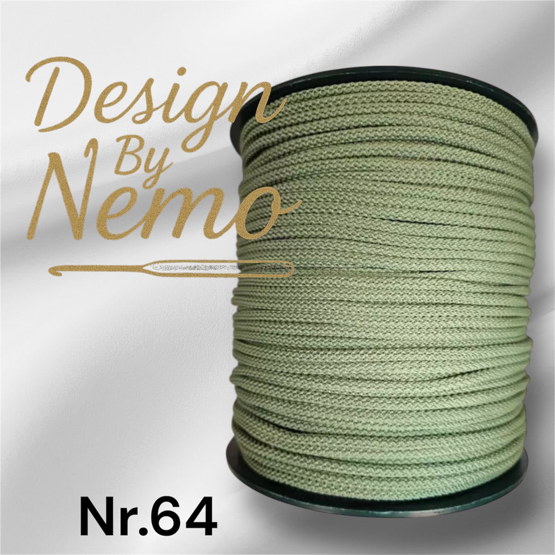 Farge.64 Vårgrønn 5-6mm tråd