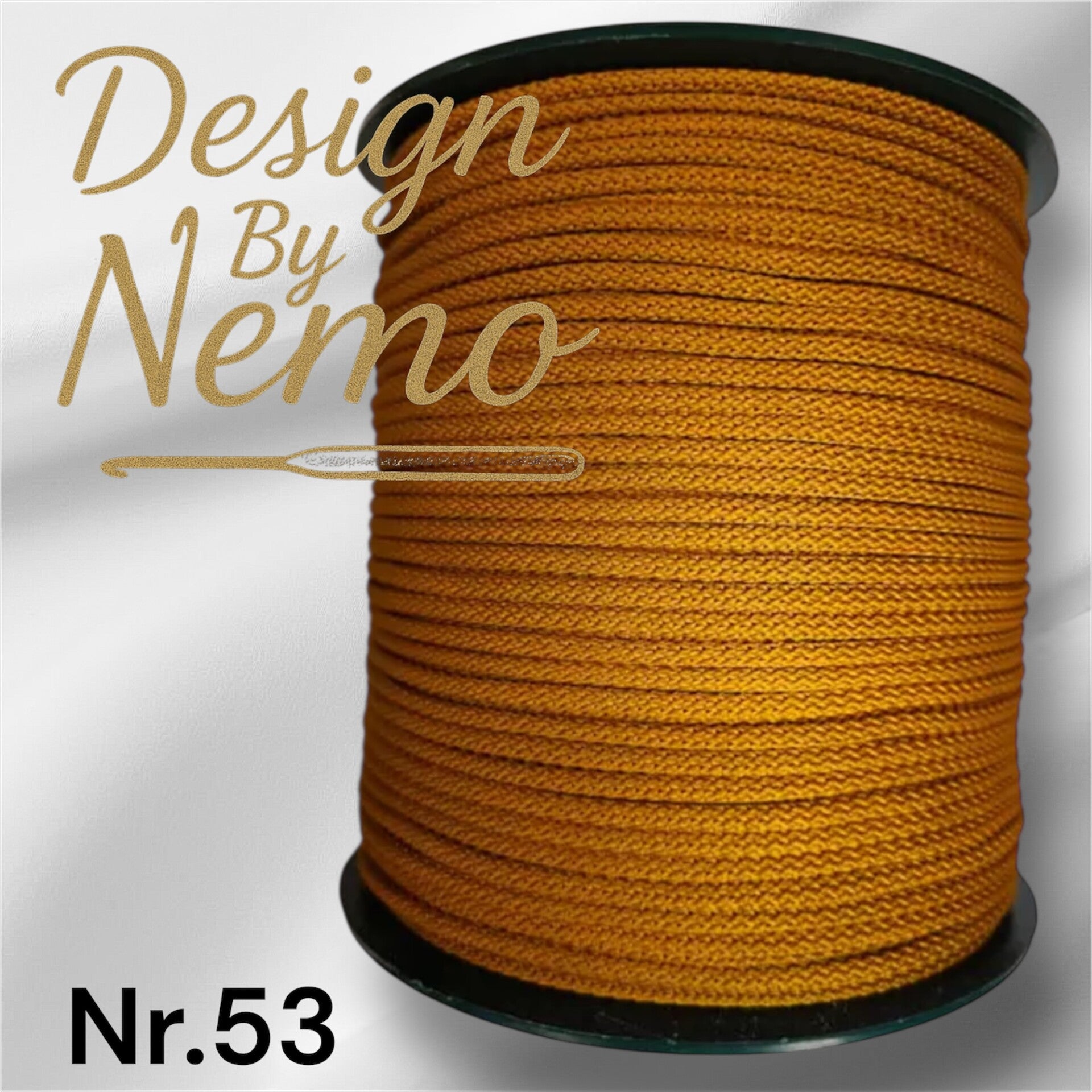 Farge.53 Oker 5-6mm tråd