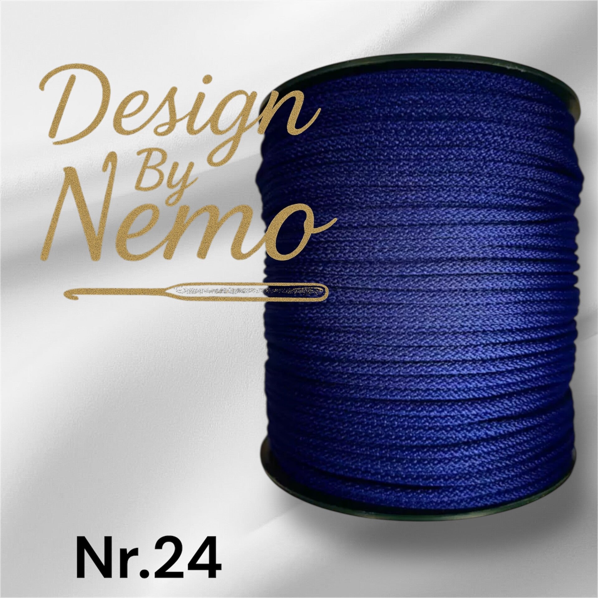 Farge.24 Kongeblå 5-6mm tråd