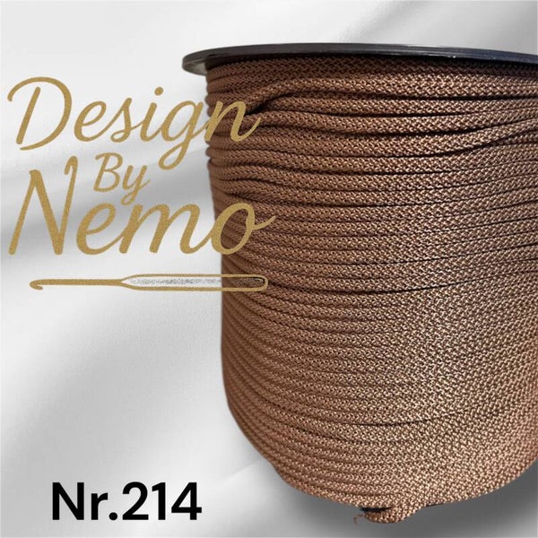 Farge.214 Golden Brown 5-6mm Blank Tråd