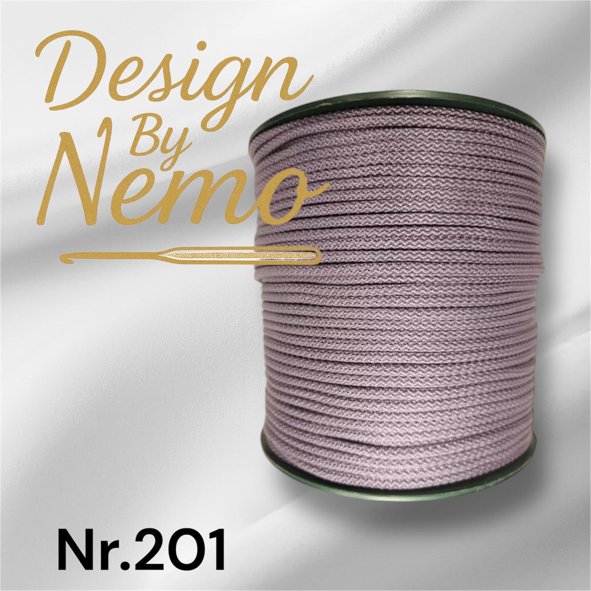 Farge.201 Syrin 5-6 mm Blank Tråd