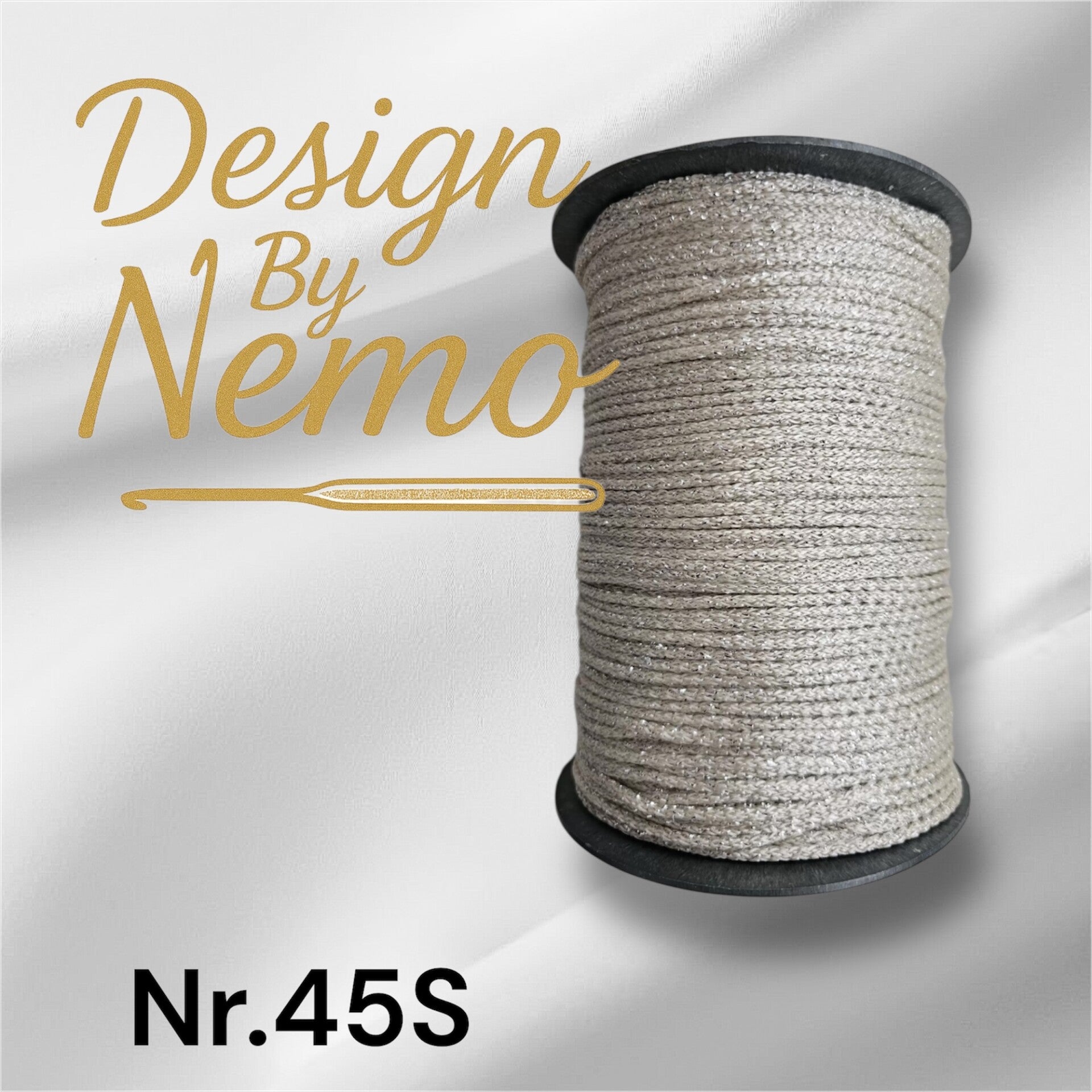 Nr.45S Perlemor Sølv 3mm