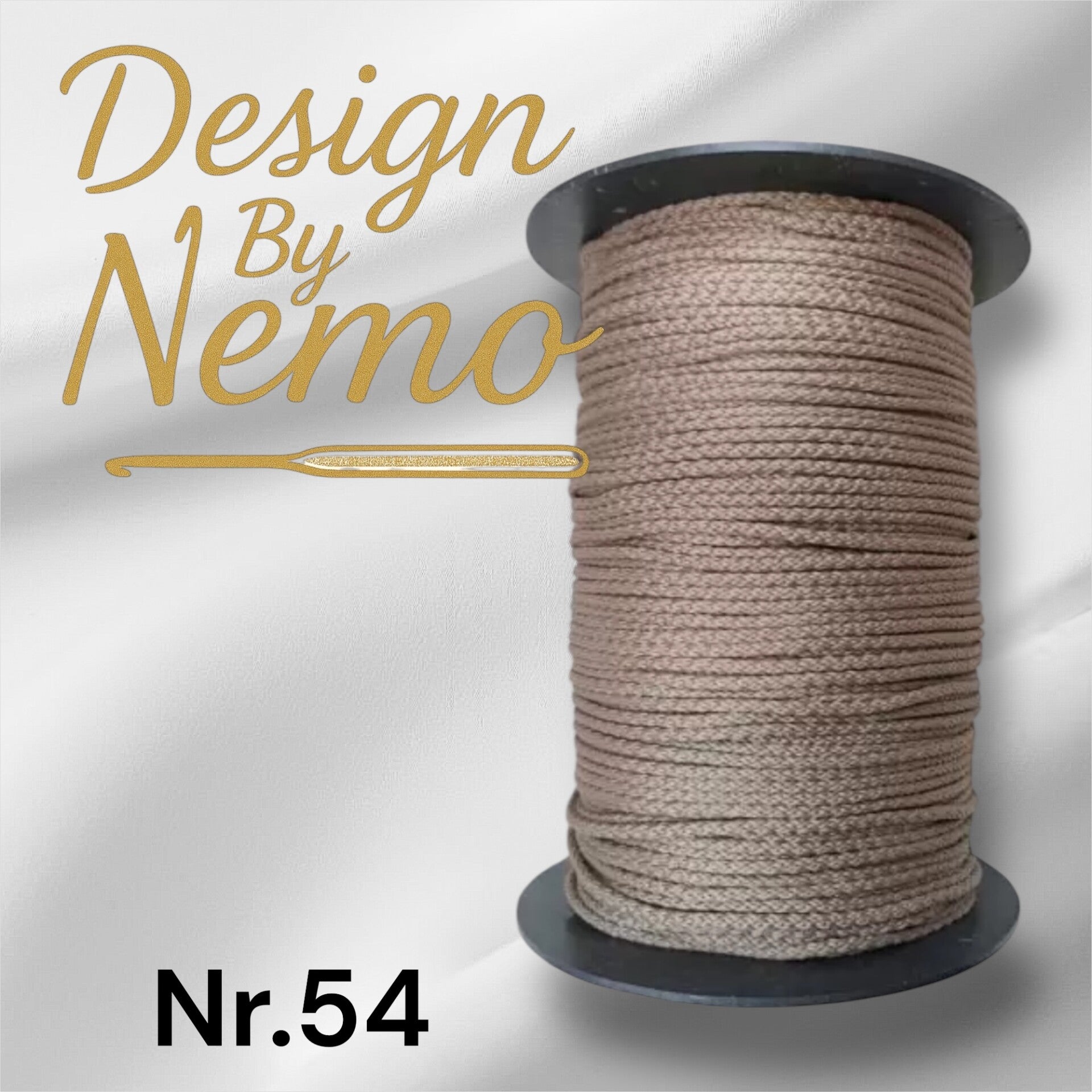 Nr.54 Varm Gråbeige 3mm