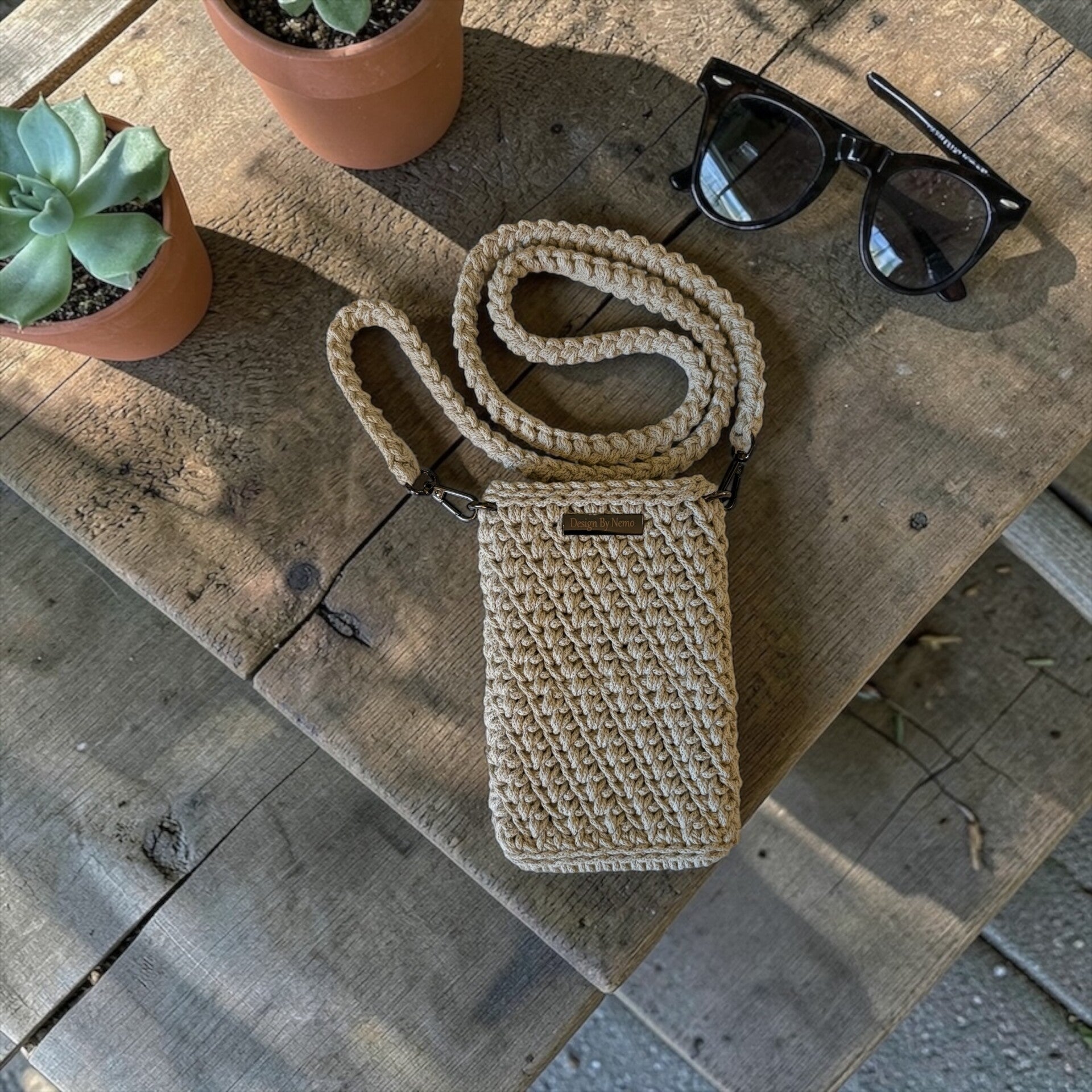 Oppskrift pdf Nemo Crossbody Mobilveske