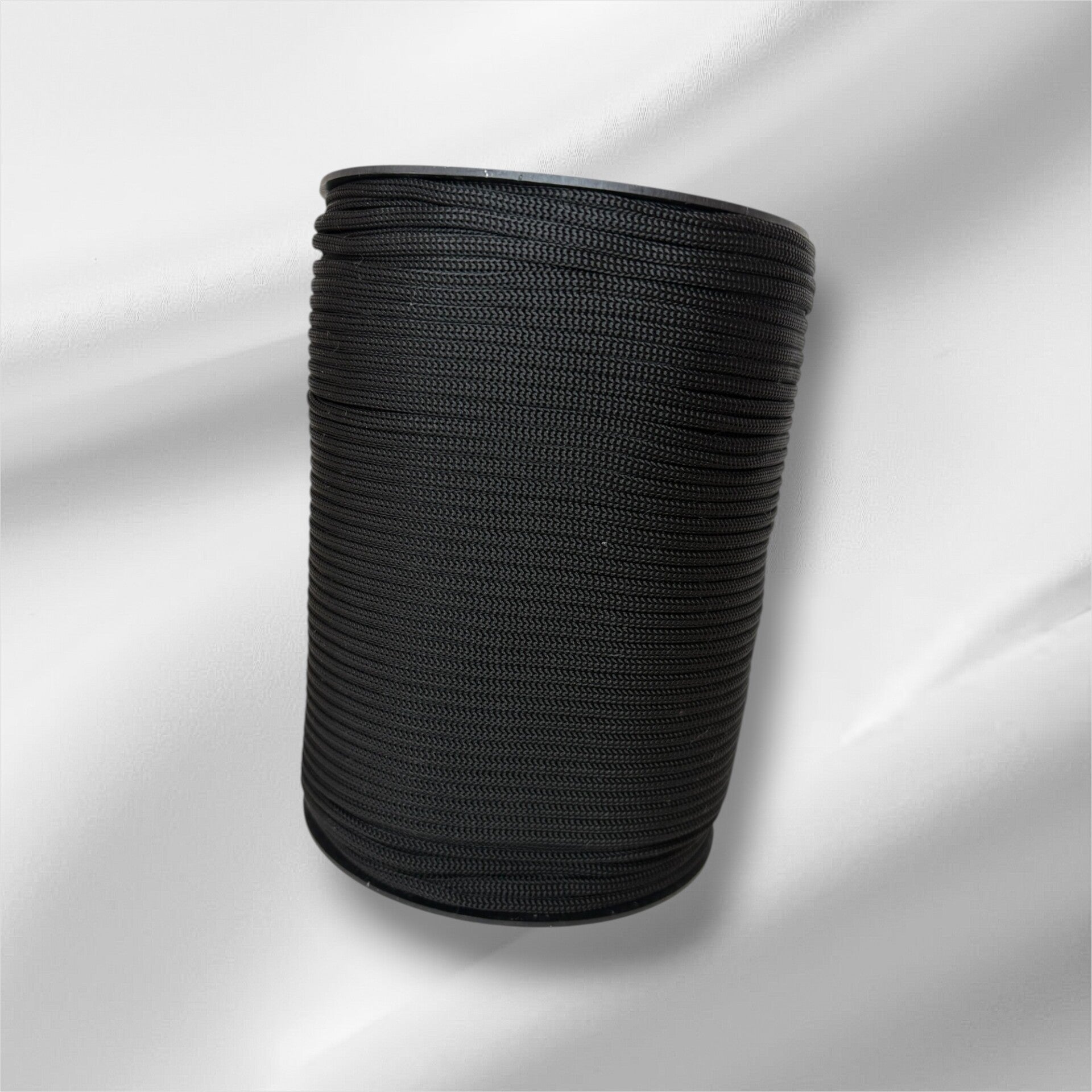 Nr.18 Sort 4mm flat tråd